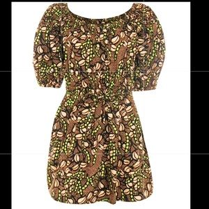 A.L.C. Green Kick Multi Maya Dress